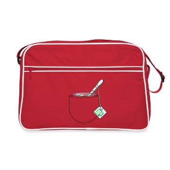 INFUSED - Retro Bag - red/white - Front