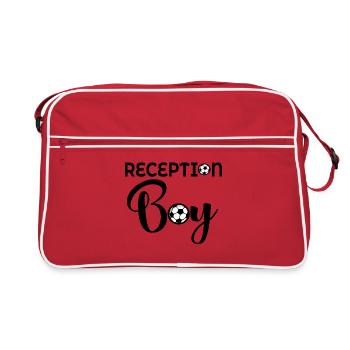 Accueil Soccer Boy - Sac Retro - rouge/blanc - Devant