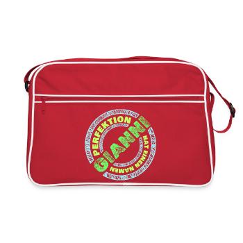 Gianni en parfait - Sac Retro - rouge/blanc - Devant