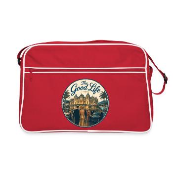 Good Life Gala Vintage Circle - Retro Bag - red/white - Front