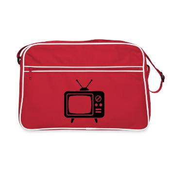 Retro TV - Retro Bag - red/white - Front