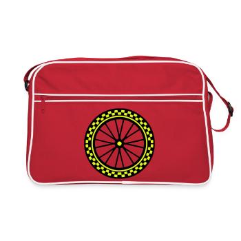 Bicycle Balance Bike Image - Sac Retro - rouge/blanc - Devant