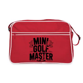 Maître de golf - Sac Retro - rouge/blanc - Devant