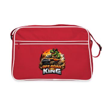 Roi tout-terrain Dino - Sac Retro - rouge/blanc - Devant