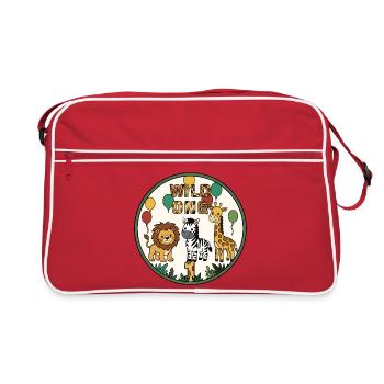 Fête de ballons Wild One Zoodesign - Sac Retro - rouge/blanc - Devant