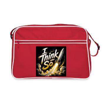 Think So Rocket Launch - Retro Bag - red/white - Front