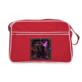 Warlock - Retro Bag - red/white - Front