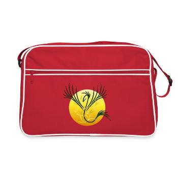 Solar Phoenix - The Rebirth of Light - Retro Bag - red/white - Front