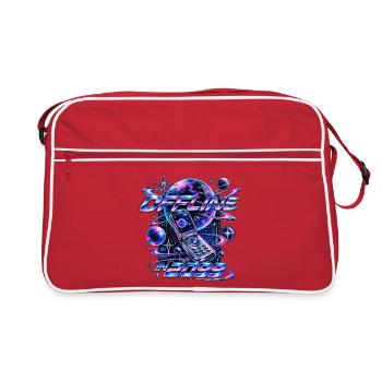 Offline 2099 - Retro Tasche - Rot/Weiß - Vorne