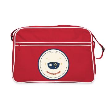 Gamer Badge Do Not Disturb Controller - Retro Tasche - Rot/Weiß - Vorne