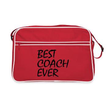 Best coach ever - Sac Retro - rouge/blanc - Devant