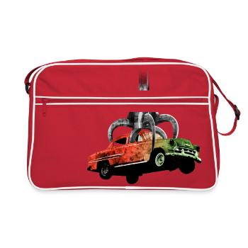 Junk Yard - Retro Bag - red/white - Front