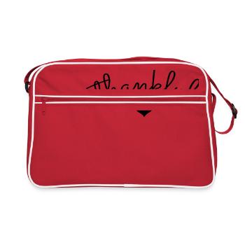 Thankful - Gratitude de coeur - Sac Retro - rouge/blanc - Devant