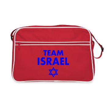 Team israel - Sac Retro - rouge/blanc - Devant