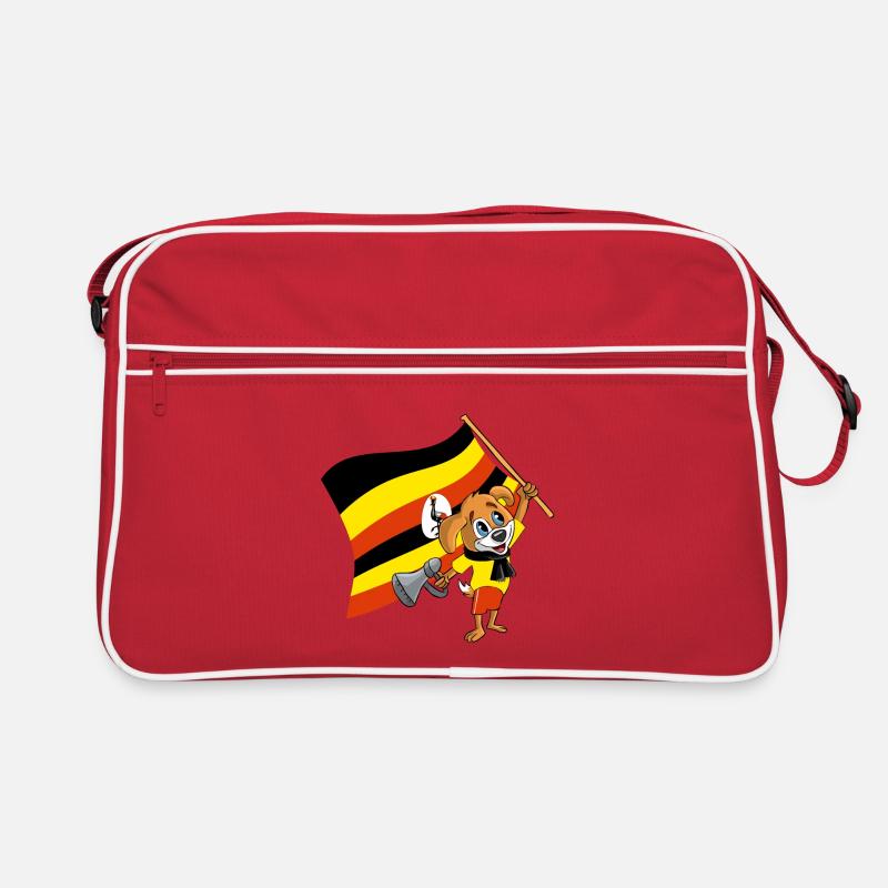Ouganda Fan chien Sac Retro