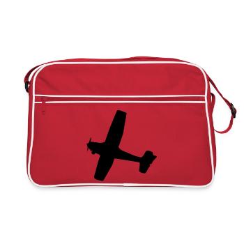 Avion - Sac Retro - rouge/blanc - Devant