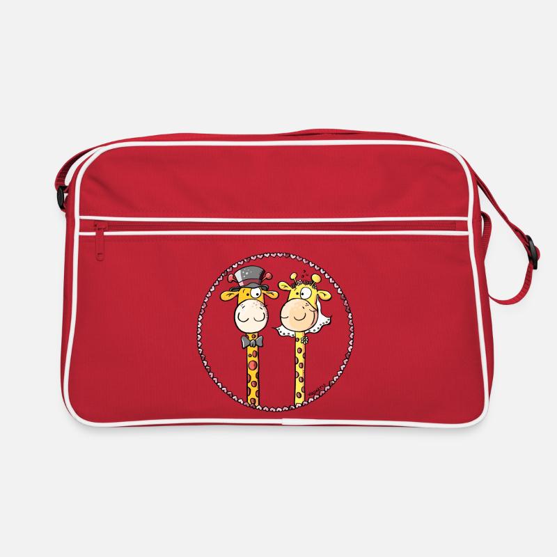 Girafes de mariage Sac Retro