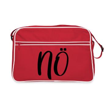 Non non - Sac Retro - rouge/blanc - Devant