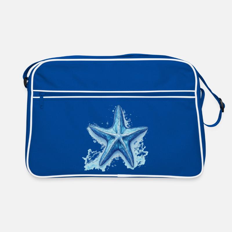 Seestern Retro Tasche