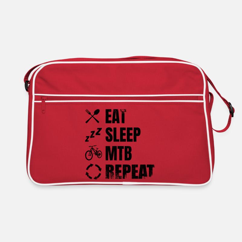 Mountainbiker Routine Retro Tasche