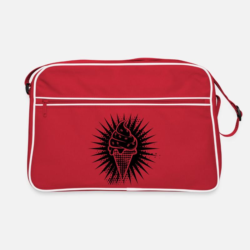 Cornet de crème glacée Sac Retro