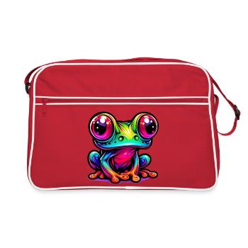 Grenouille - Sac Retro - rouge/blanc - Devant