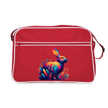 Rabbit - Retro Bag - red/white - Front