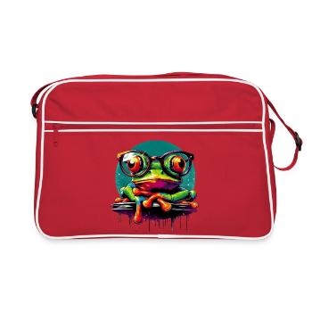 Grenouille - Sac Retro - rouge/blanc - Devant