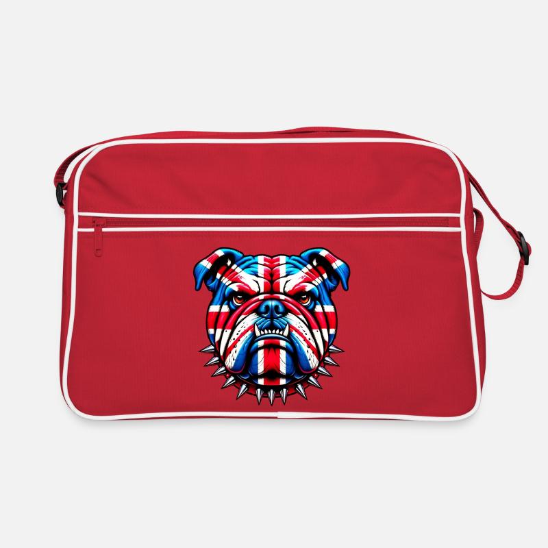 Bouledogue anglais Chien Sac Retro
