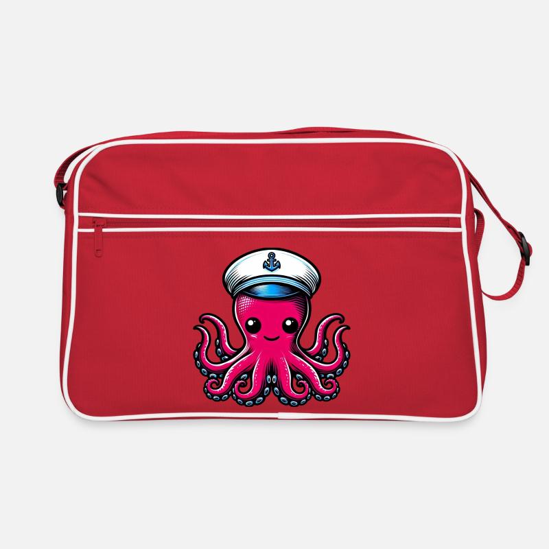 Krake Retro Tasche