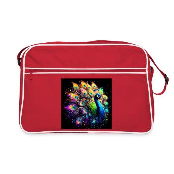 paon - Sac Retro - rouge/blanc - Devant