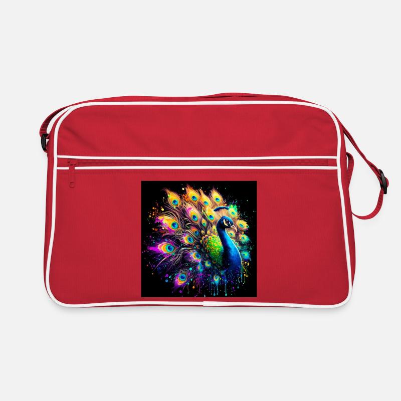 peacock Retro Bag
