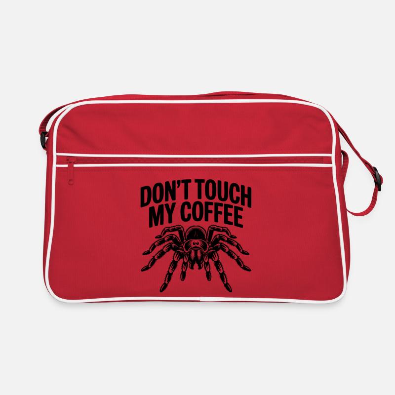 "Don't Touch My Coffee" Retro Statement Design Retro Bag