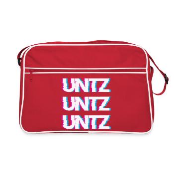 Hardtekk Tekk - Retro Bag - red/white - Front