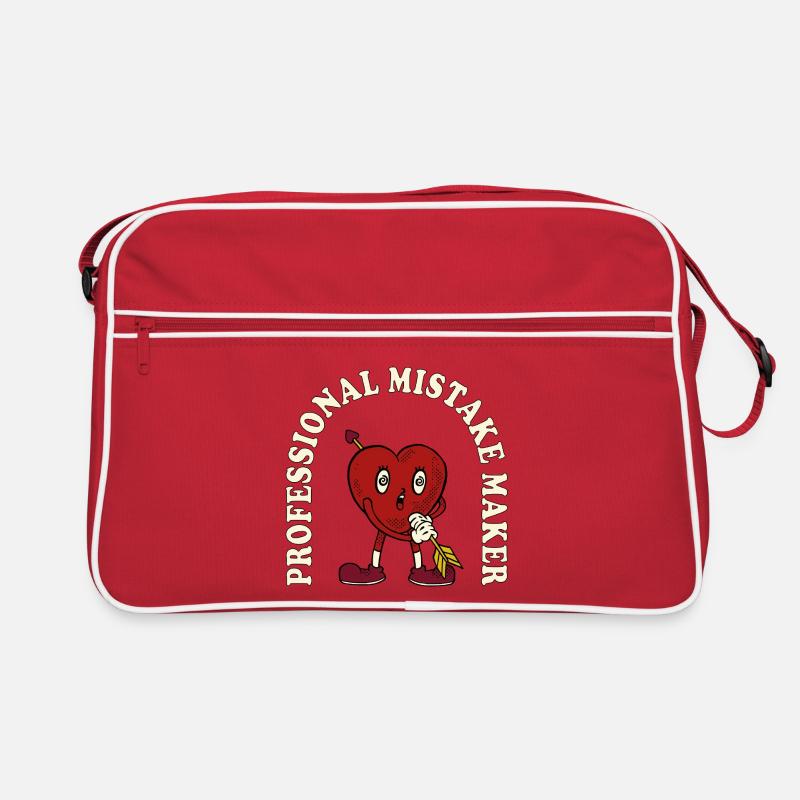 Professional Mistake Maker – Retro Comic Humor Retro Tasche