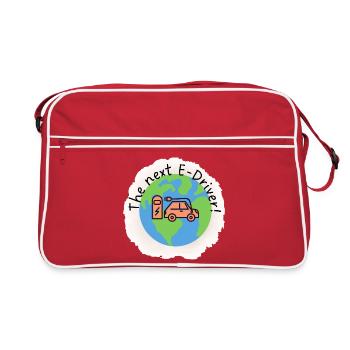 Next_E Conducteur - Sac Retro - rouge/blanc - Devant