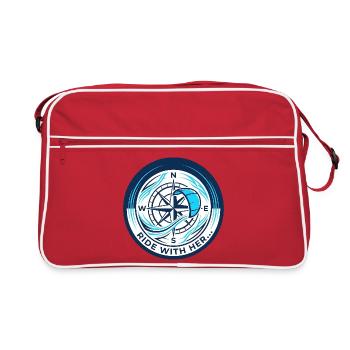 compass - Retro Bag - red/white - Front