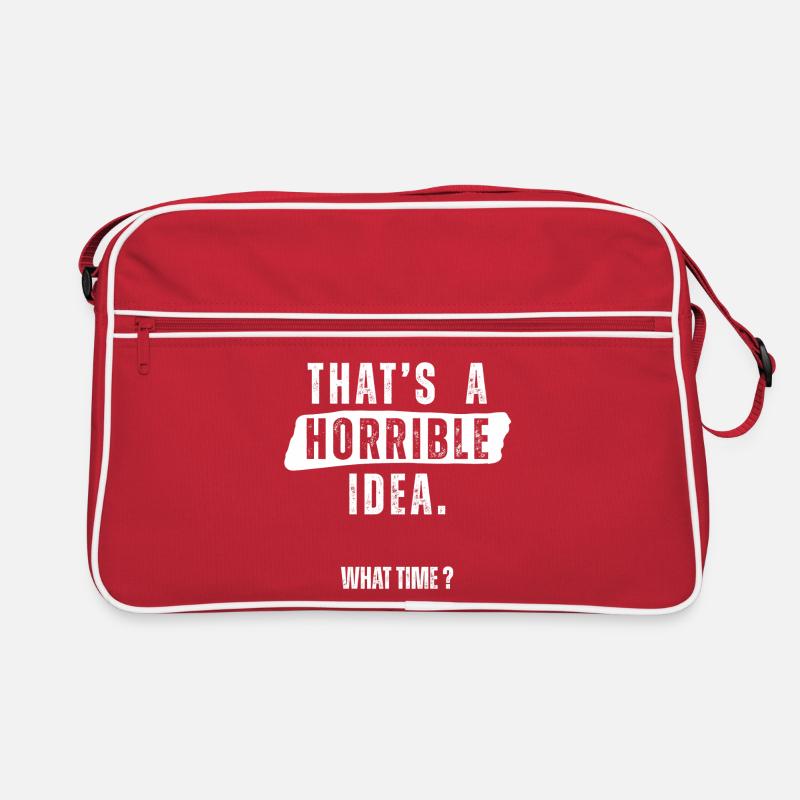 C’est une idée horrible de quelle heure Sac Retro