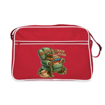 Club des présidents de chapitre - Sac Retro - rouge/blanc - Devant