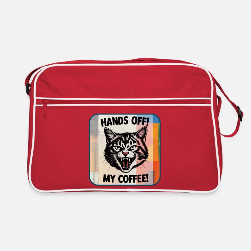 Pas touche ! Mon café Sac Retro