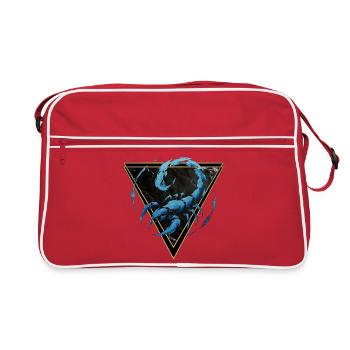 Scorpio Water Sign - Zodiac by Kék-Ina - Retro Bag - red/white - Front