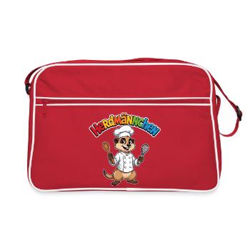 Koch Suricate - Sac Retro - rouge/blanc - Devant