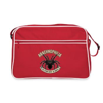 Tarantel - Retro Tasche - Rot/Weiß - Vorne