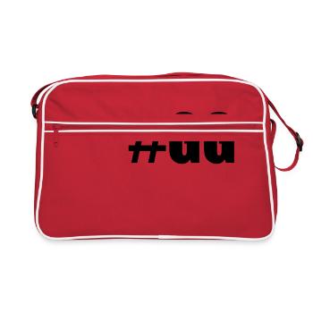 #gg - Sac Retro - rouge/blanc - Devant