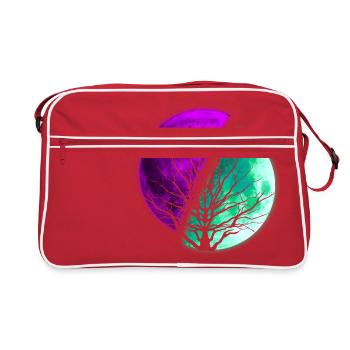 Moon - Retro Bag - red/white - Front