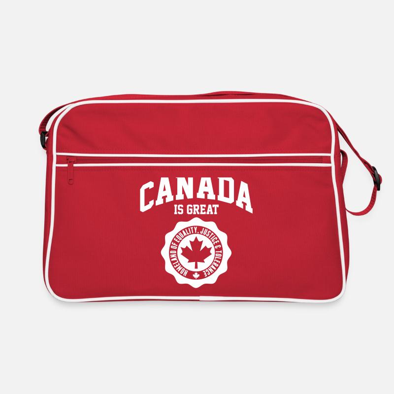 CANADA, CANADA EST GRAND Sac Retro