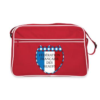 Equipe de France des Beaufs - Sac Retro - rouge/blanc - Devant