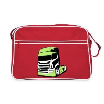 Striking V8 truck - Retro Bag - red/white - Front