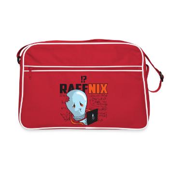 Raffnix Light Bulb - Retro Bag - red/white - Front