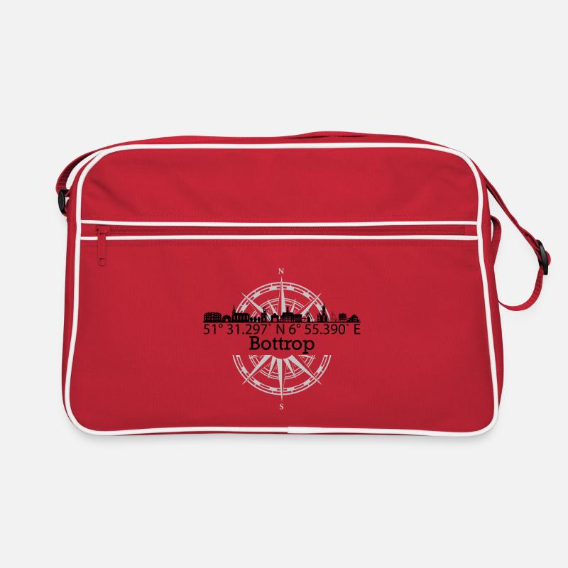 Skyline Bottrop Retro Tasche